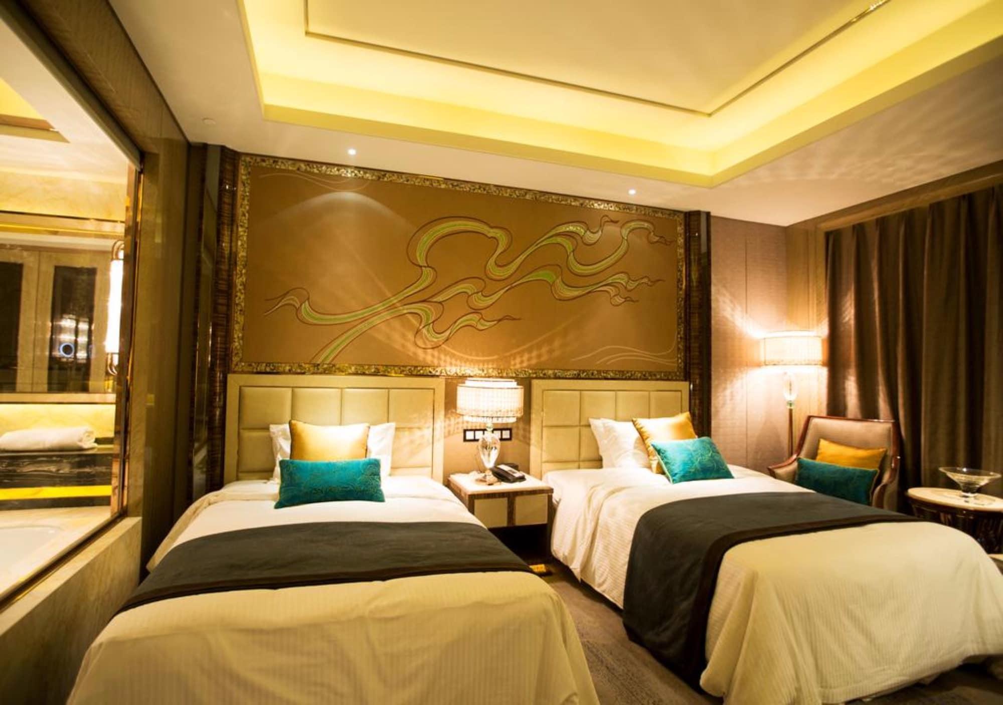 Hotel Wanda Vista Lanzhou Exterior foto