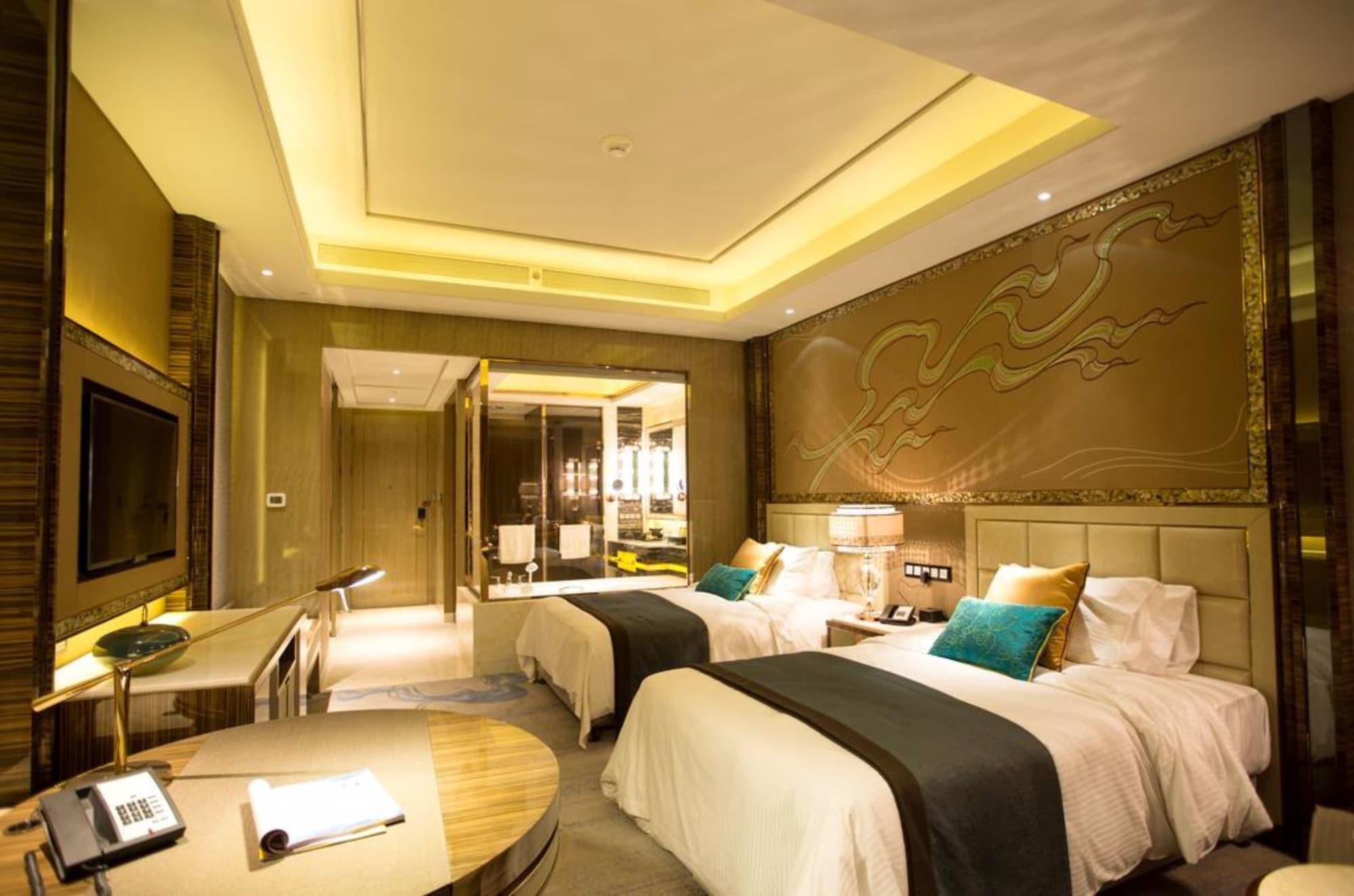 Hotel Wanda Vista Lanzhou Exterior foto