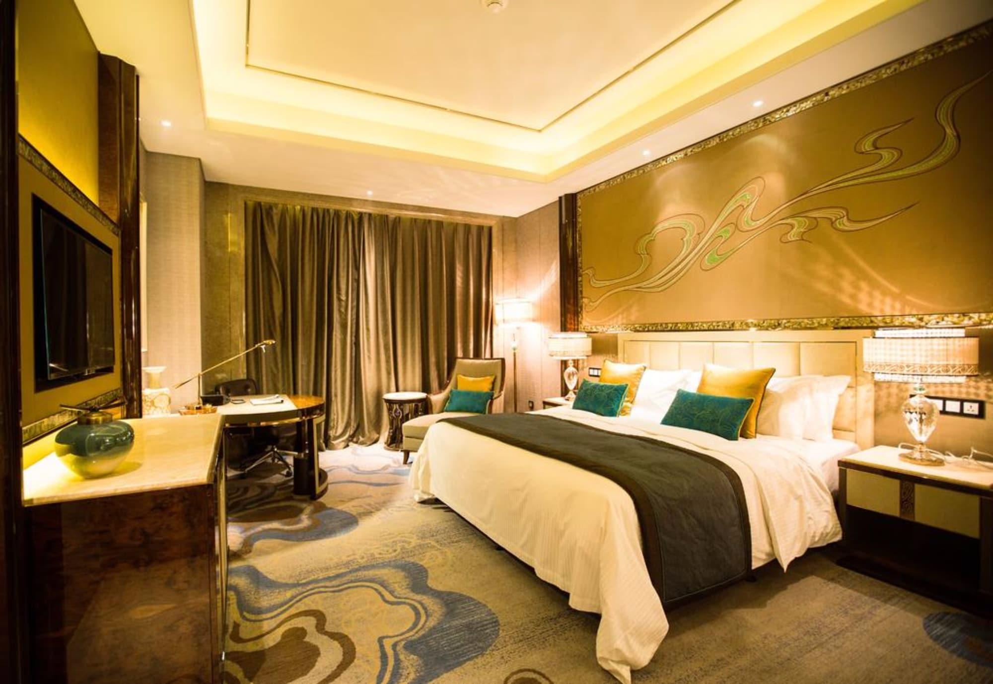 Hotel Wanda Vista Lanzhou Exterior foto