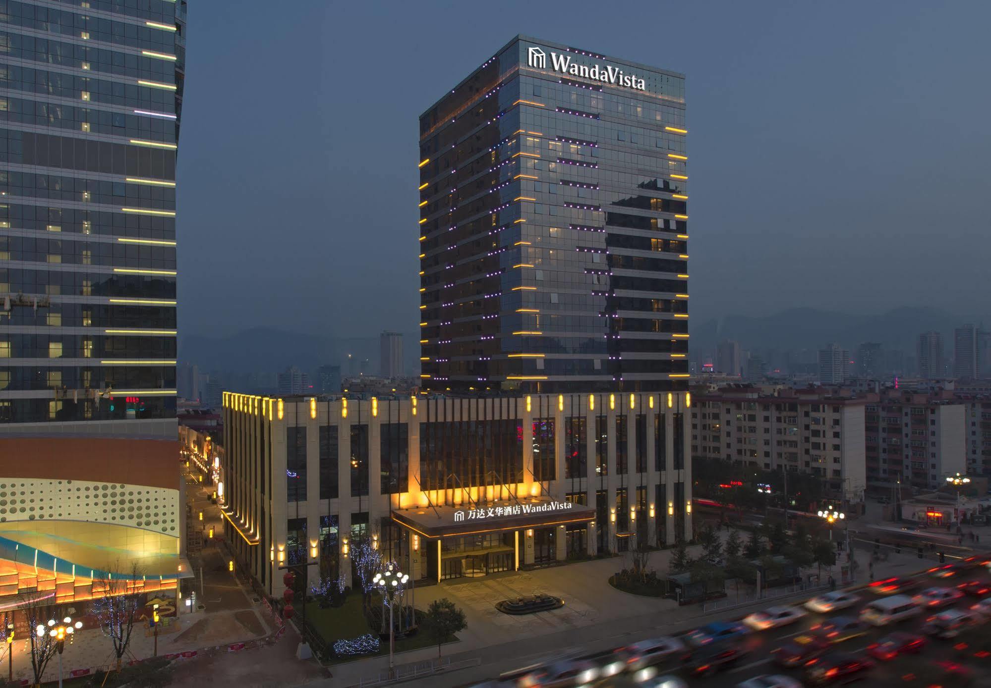 Hotel Wanda Vista Lanzhou Exterior foto